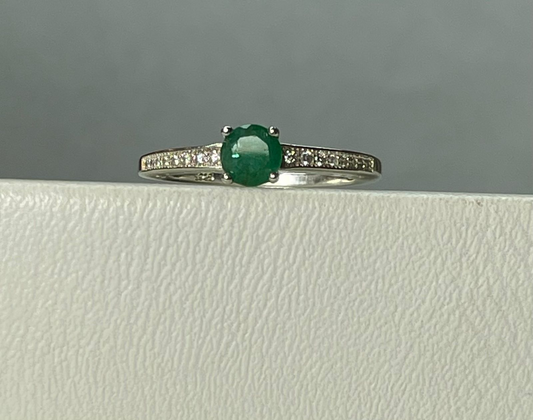 ANILLO EN PLATA LEY 925 SOLITARIO Mirano