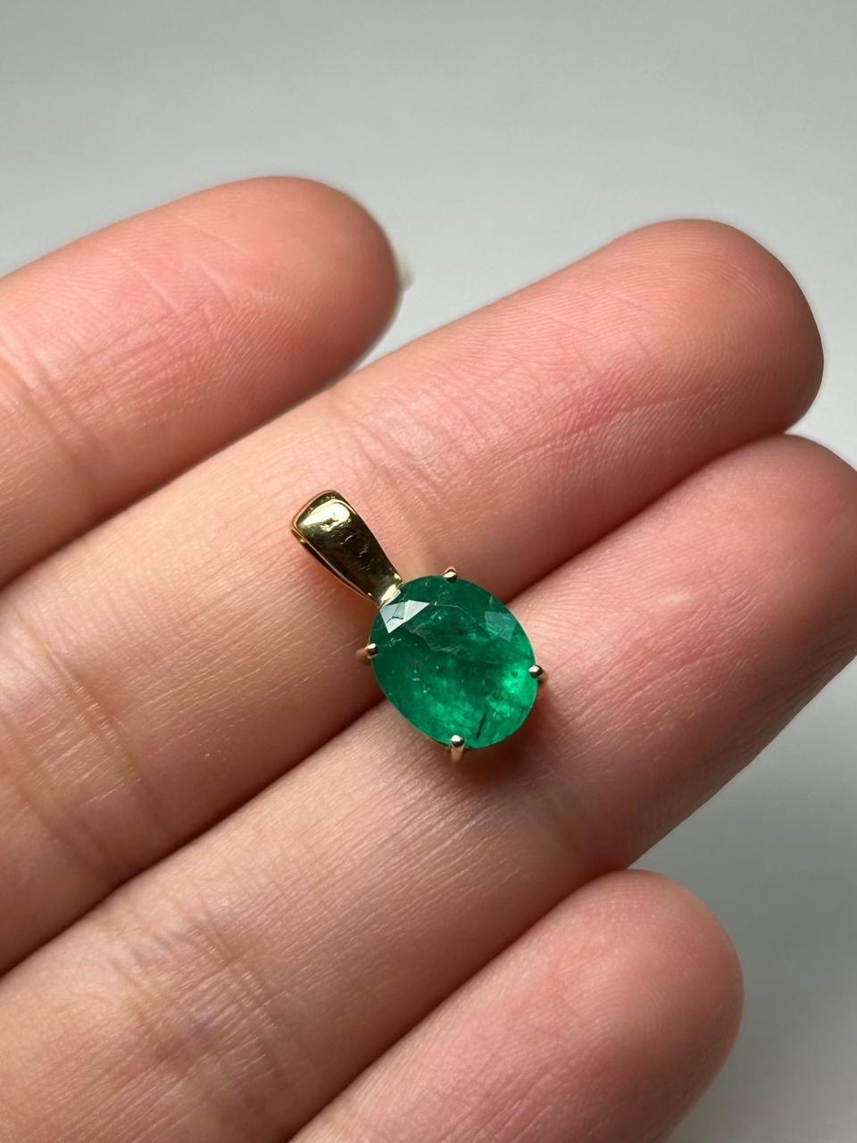 DIJE ORO 18 KTES SOLITARIO COLGANTE Mirano