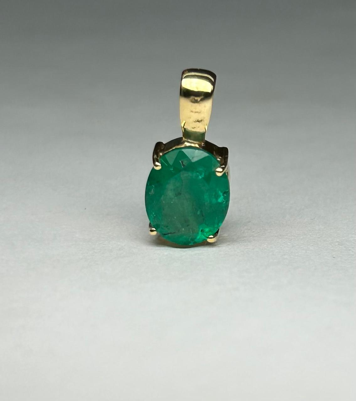 DIJE ORO 18 KTES SOLITARIO COLGANTE Mirano