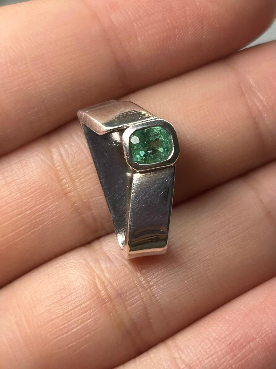DIJE PLATA LEY 925 CUADRADA BISEL Mirano