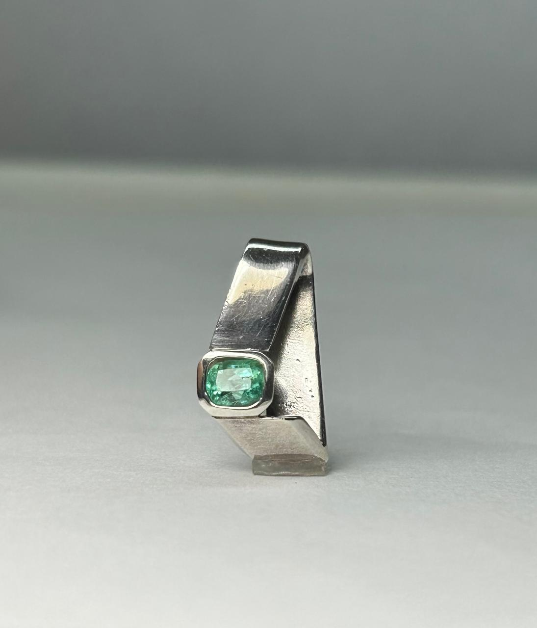 DIJE PLATA LEY 925 CUADRADA BISEL Mirano