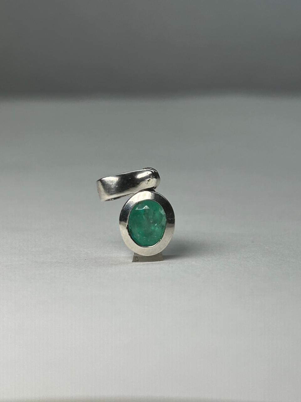 DIJE PLATA LEY 925 OVALO BISEL Mirano
