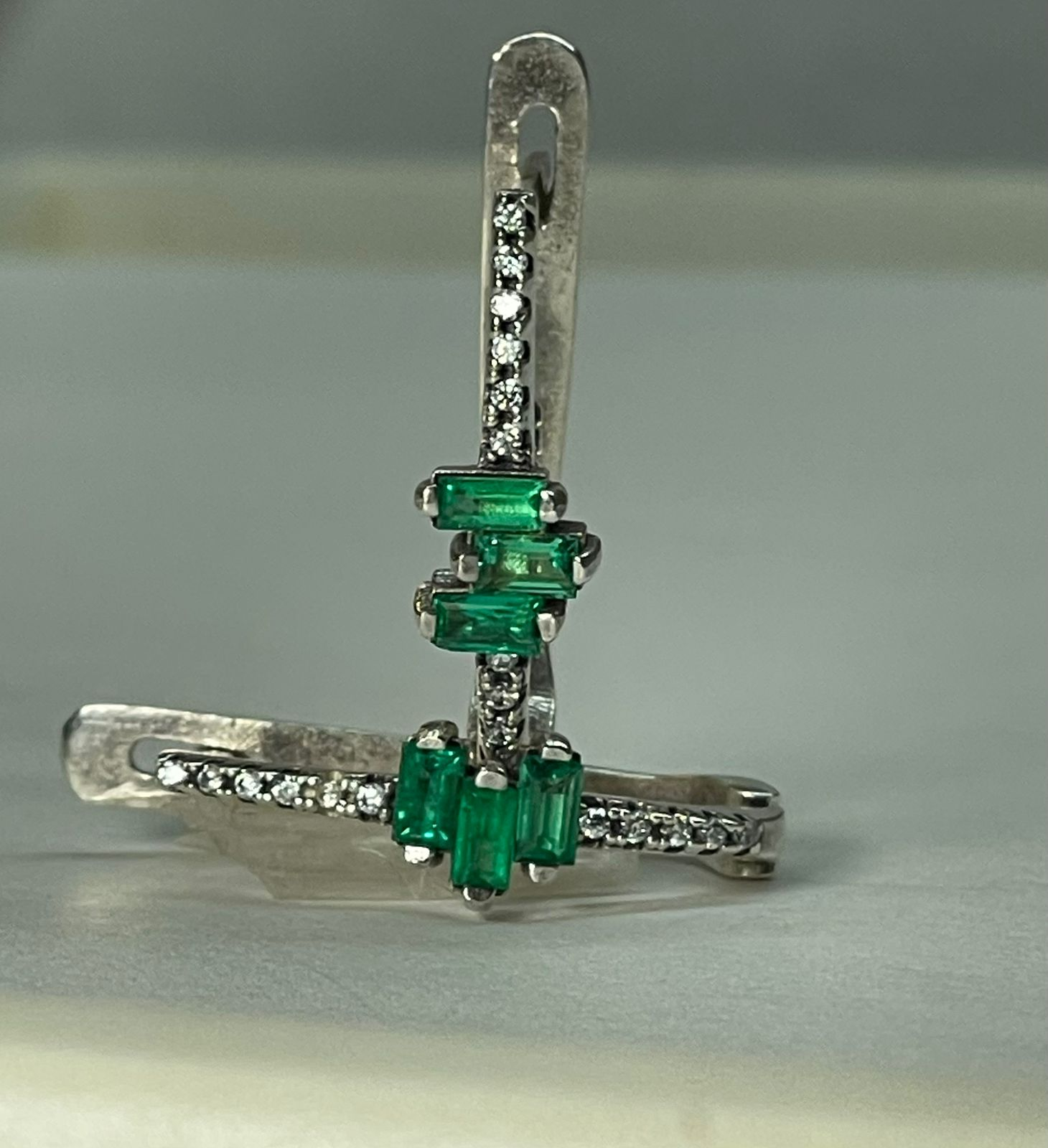 ARETES EN PLATA LEY 925 CANDONGAS CAREE Mirano