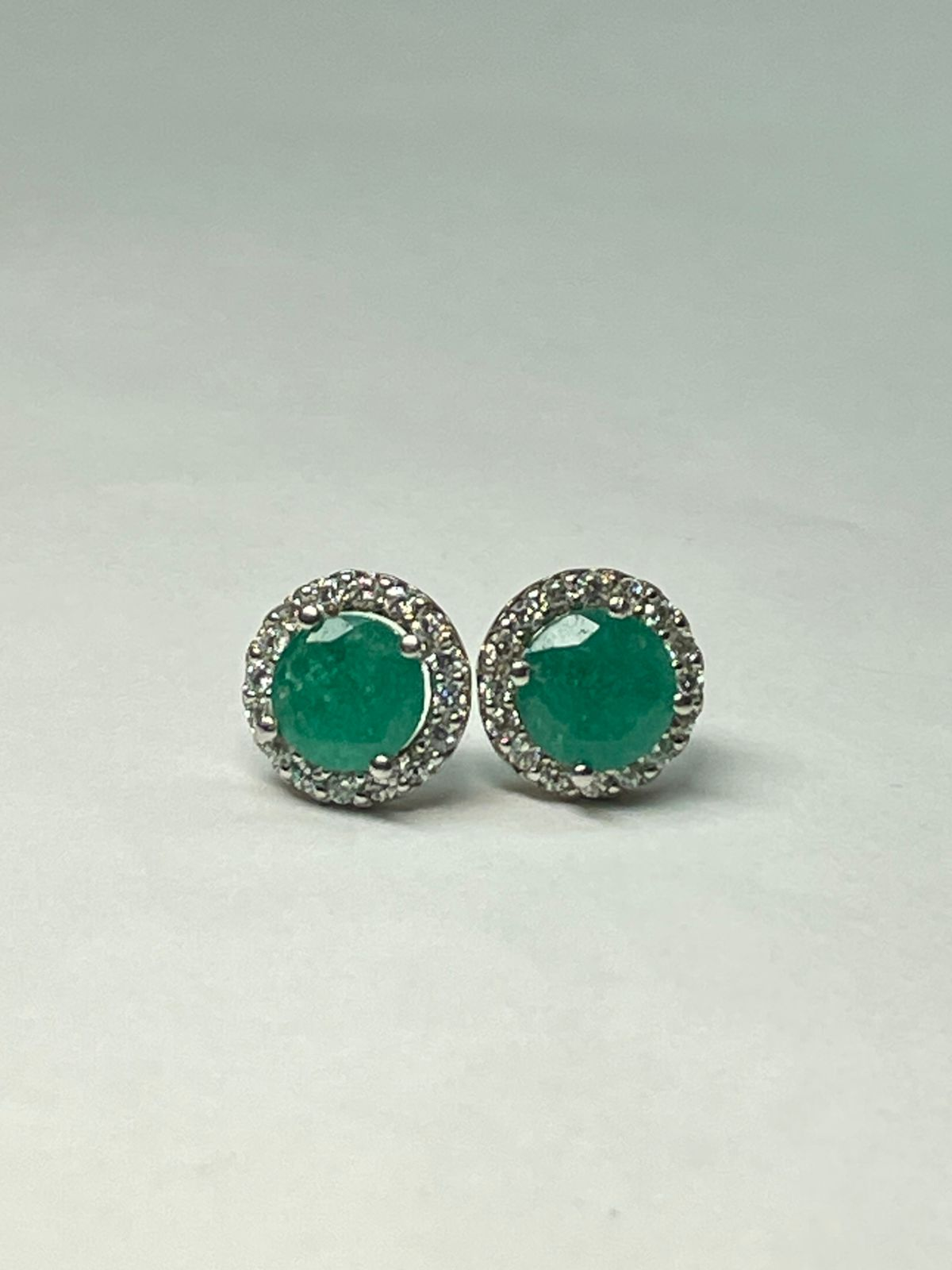 ARETES EN PLATA LEY 925 REDONDO MARQUESA ALTO Mirano