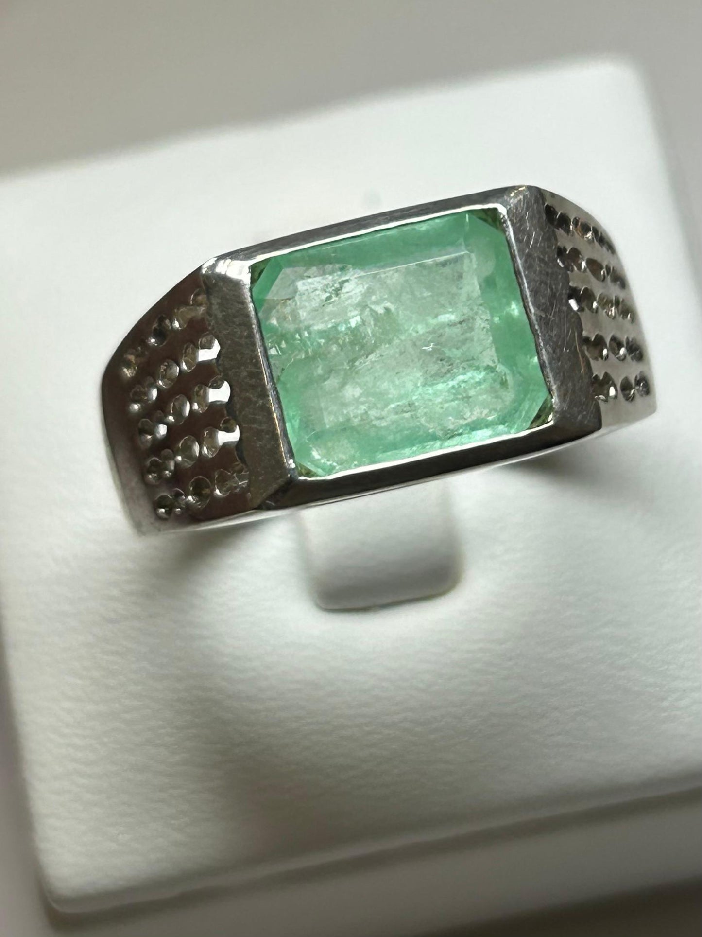 ANILLO PLATA LEY 925 DISEÑO PLANO Mirano