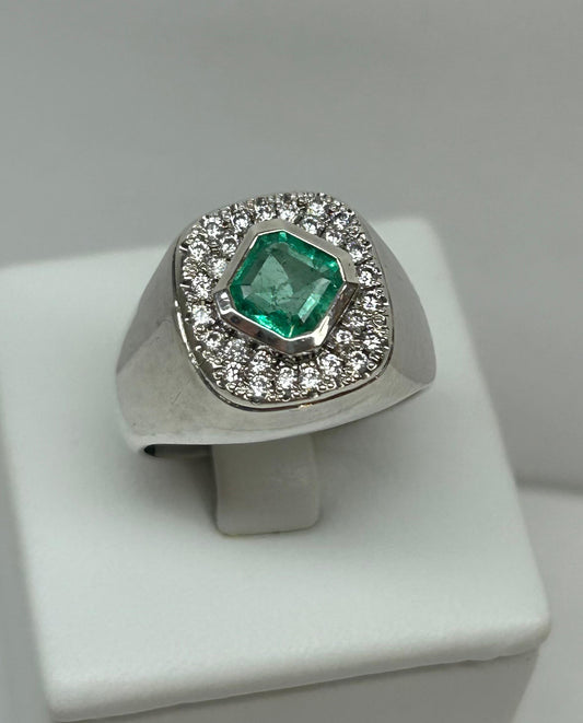 ANILLO EN PLATA LEY 925 DISEÑO PLANO Mirano