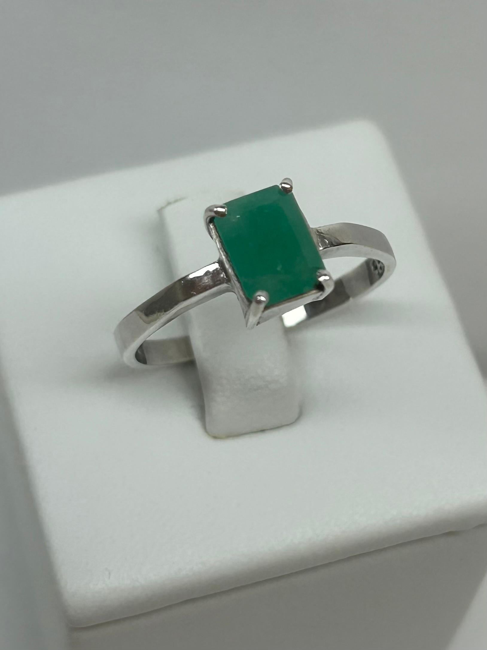 ANILLO EN PLATA LEY 925 SOLITARIO Mirano