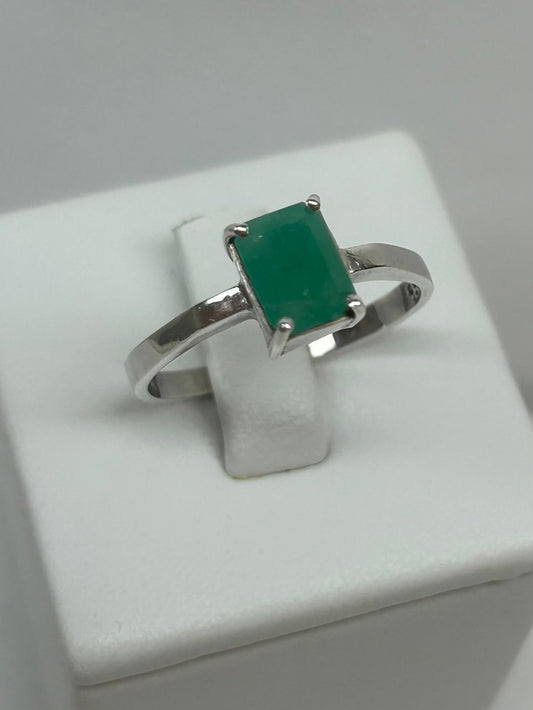 ANILLO EN PLATA LEY 925 SOLITARIO Mirano