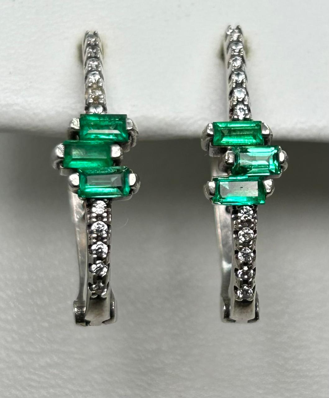 ARETES EN PLATA LEY 925 CANDONGAS CAREE Mirano