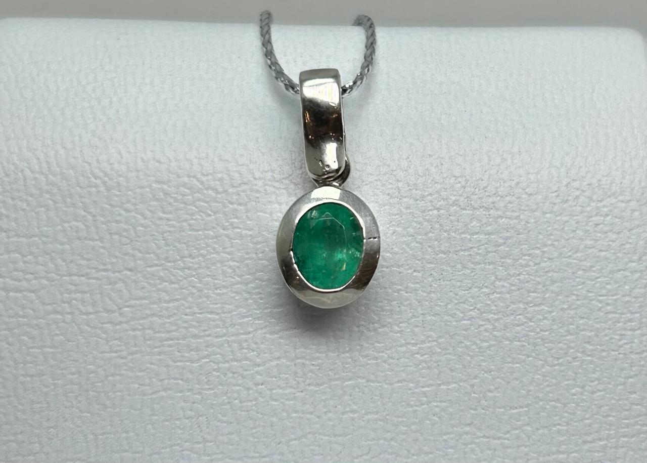 DIJE PLATA LEY 925 OVALO BISEL Mirano