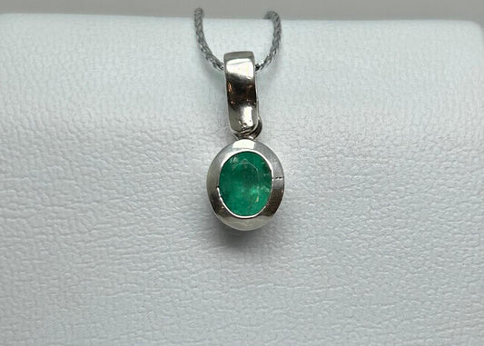 DIJE PLATA LEY 925 OVALO BISEL Mirano