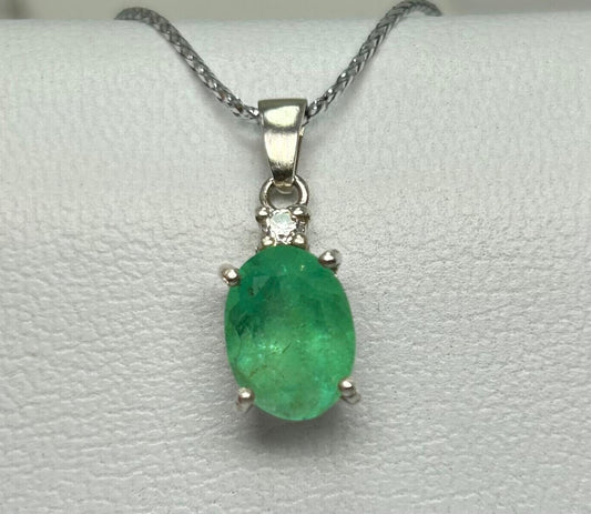 DIJE PLATA LEY 925 OVALO UÑA CRISTAL Mirano
