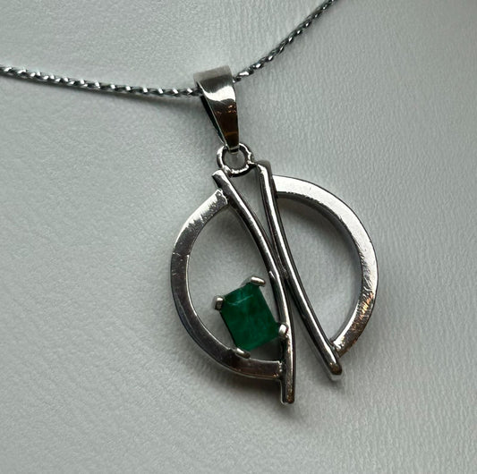 DIJE PLATA LEY 925 MEDALLON  CUADRADA Mirano