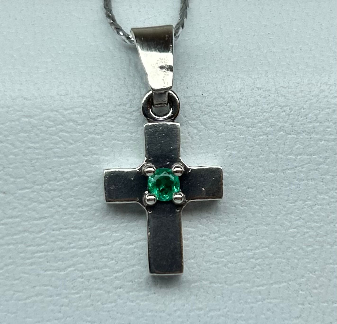 DIJE PLATA LEY 925 CRUZ PEQUEÑA Mirano