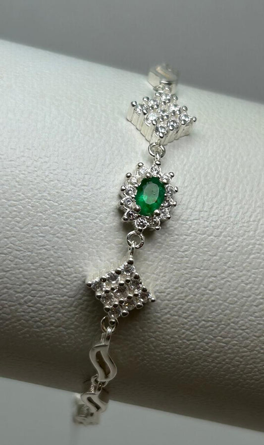 PULSERA PLATA LEY 925 MARQUESA OVALADA Mirano