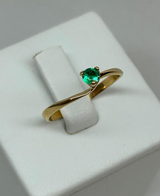 ANILLO ORO 18 KTE REDONDO UÑAS