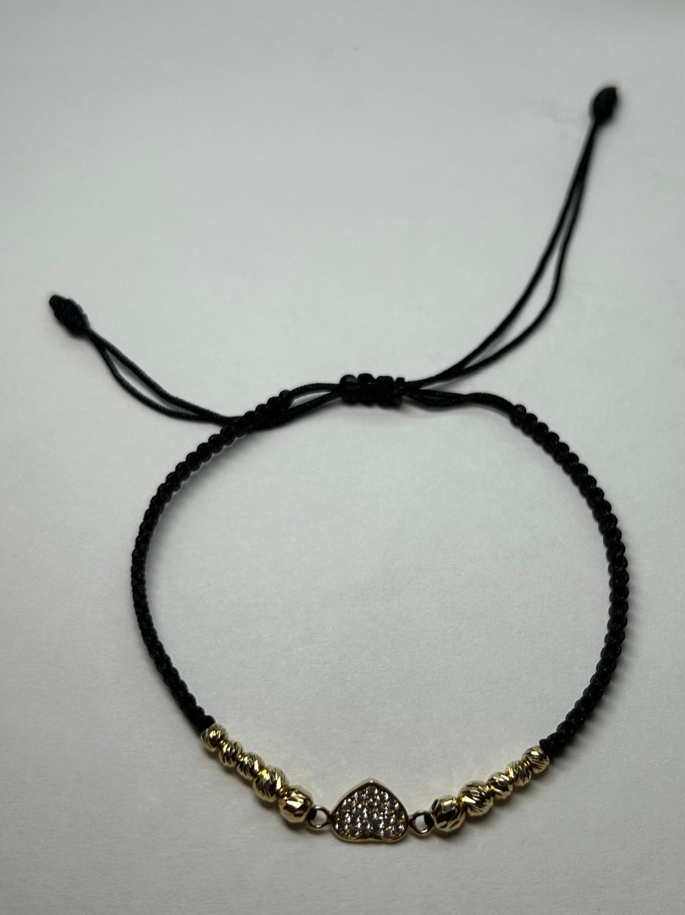 PULSERA TEJIDA CON ORO 18KTE G: 2.50
