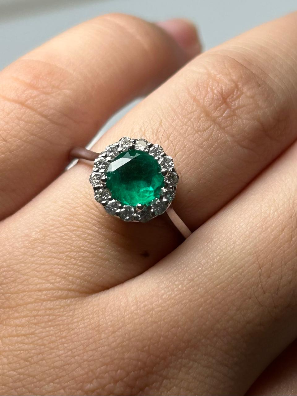 ANILLO ORO 18 KTE BLANCO MARQUESA DIAMANTES