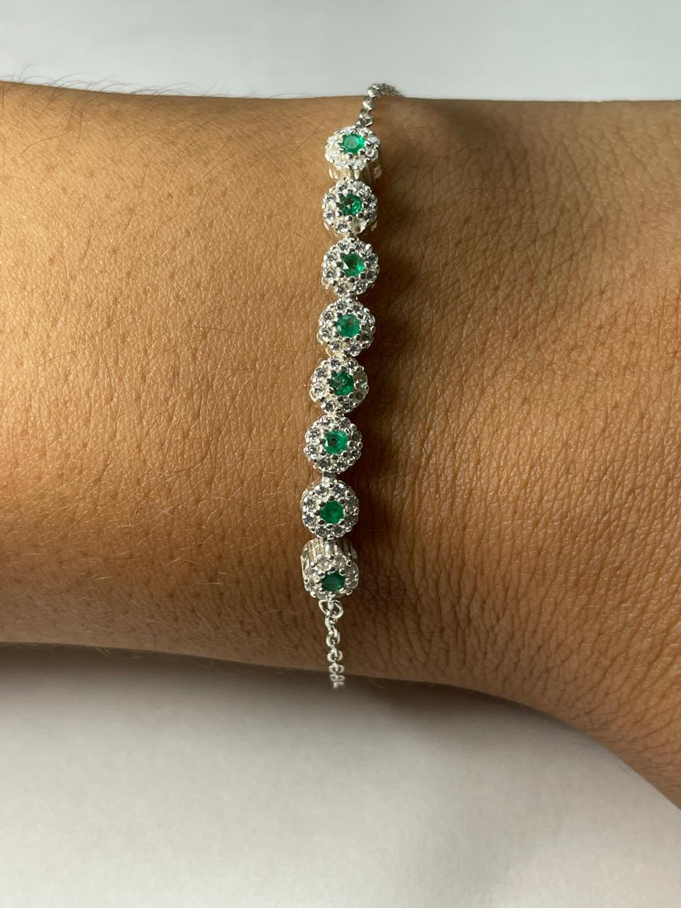 PULSERA PLATA LEY 925 8 MODULOS MARQUESA Mirano