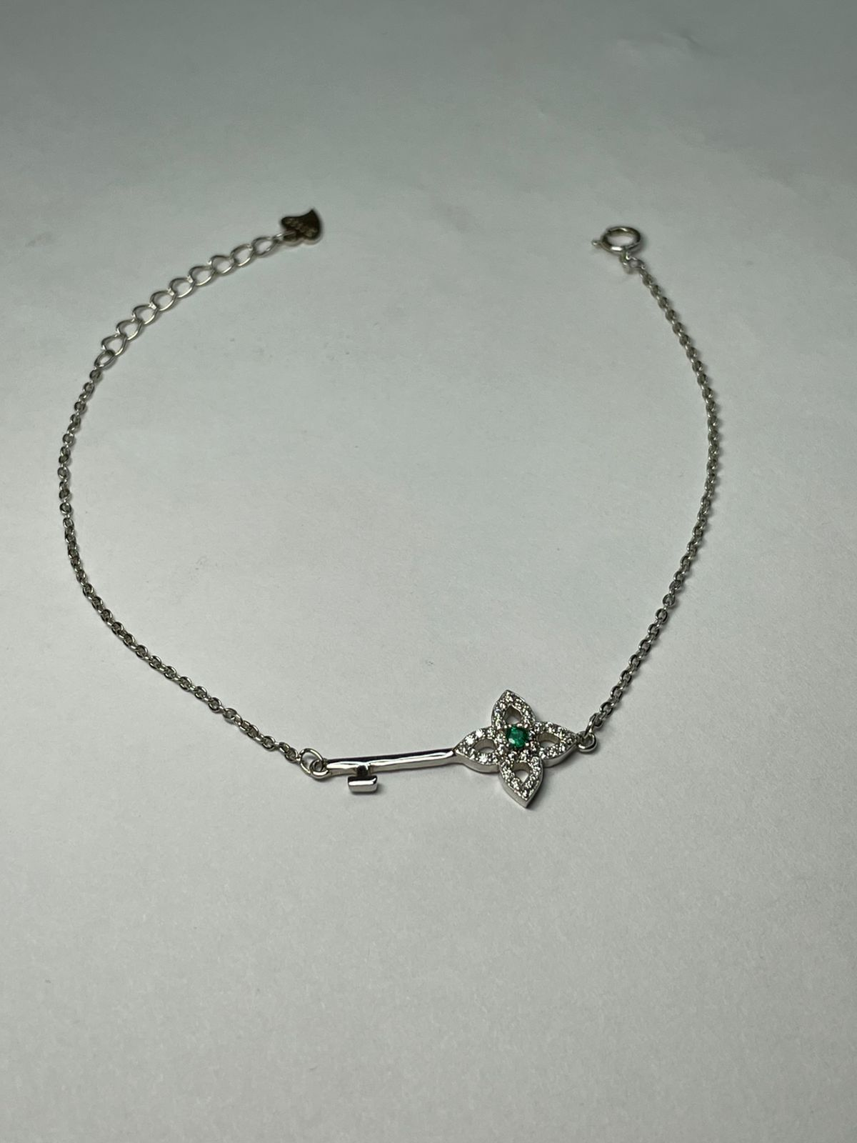 PULSERA PLATA LEY 925 LLAVE Mirano