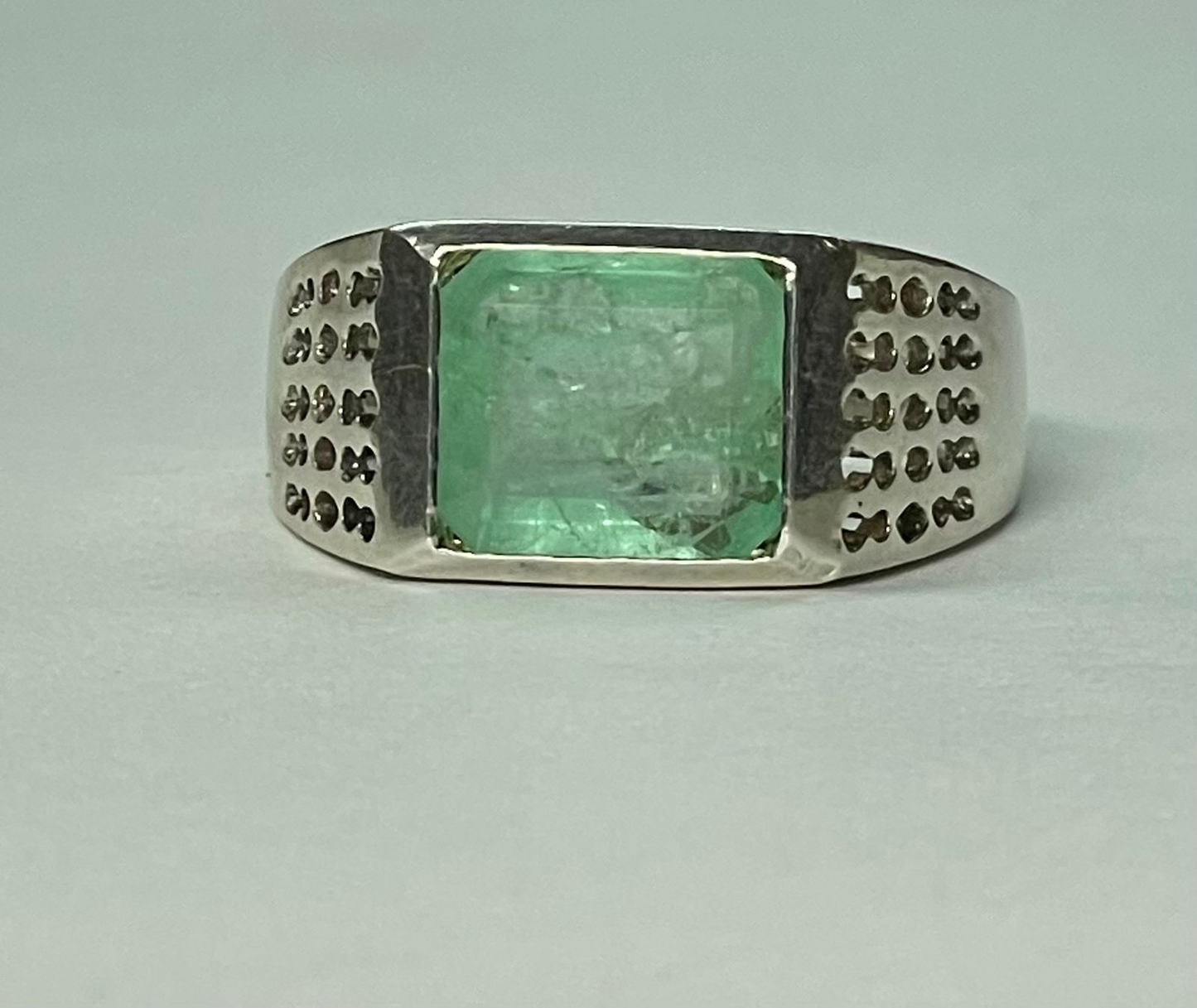 ANILLO PLATA LEY 925 DISEÑO PLANO Mirano