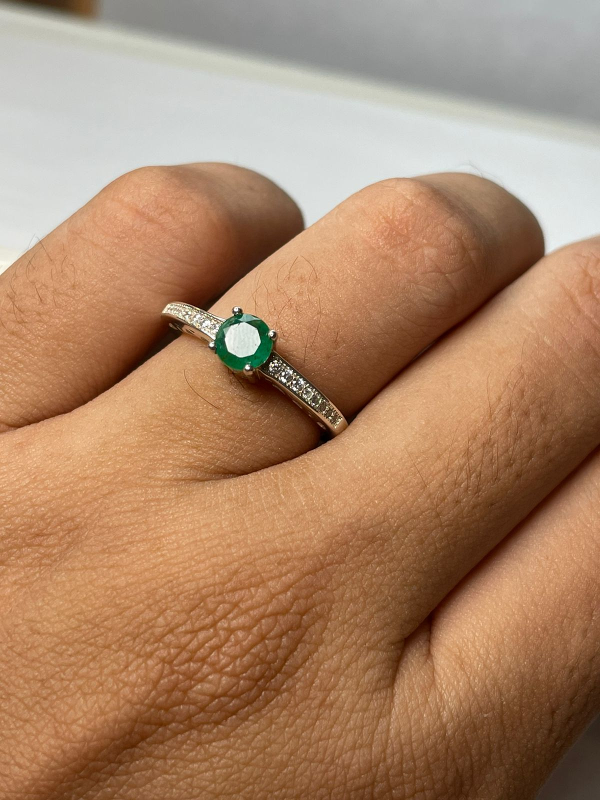 ANILLO EN PLATA LEY 925 SOLITARIO Mirano