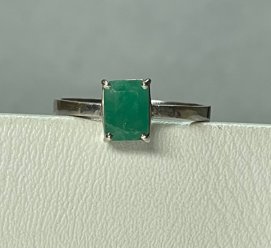 ANILLO EN PLATA LEY 925 SOLITARIO Mirano