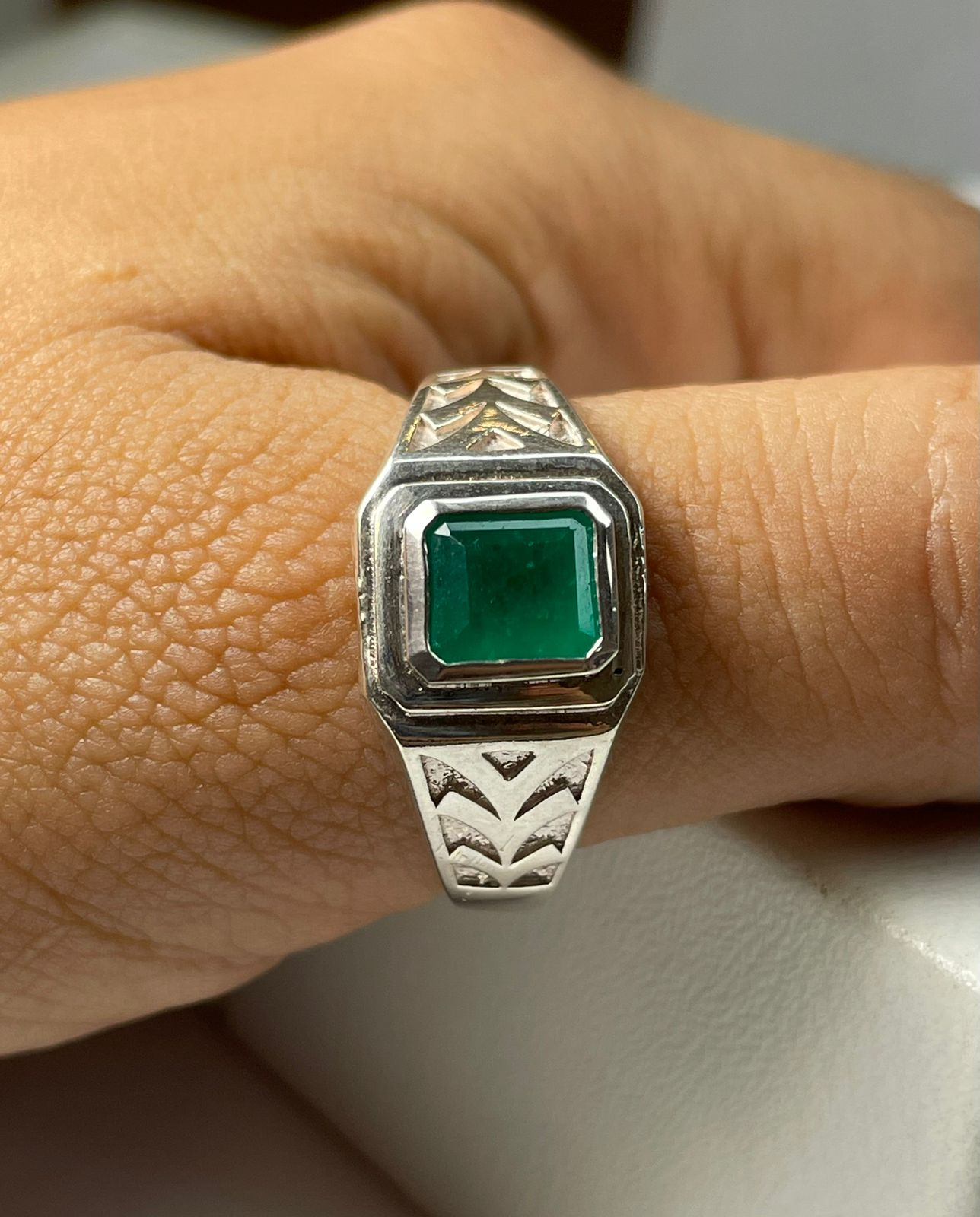 ANILLO EN PLATA LEY 925 DISEÑO ARCO Mirano