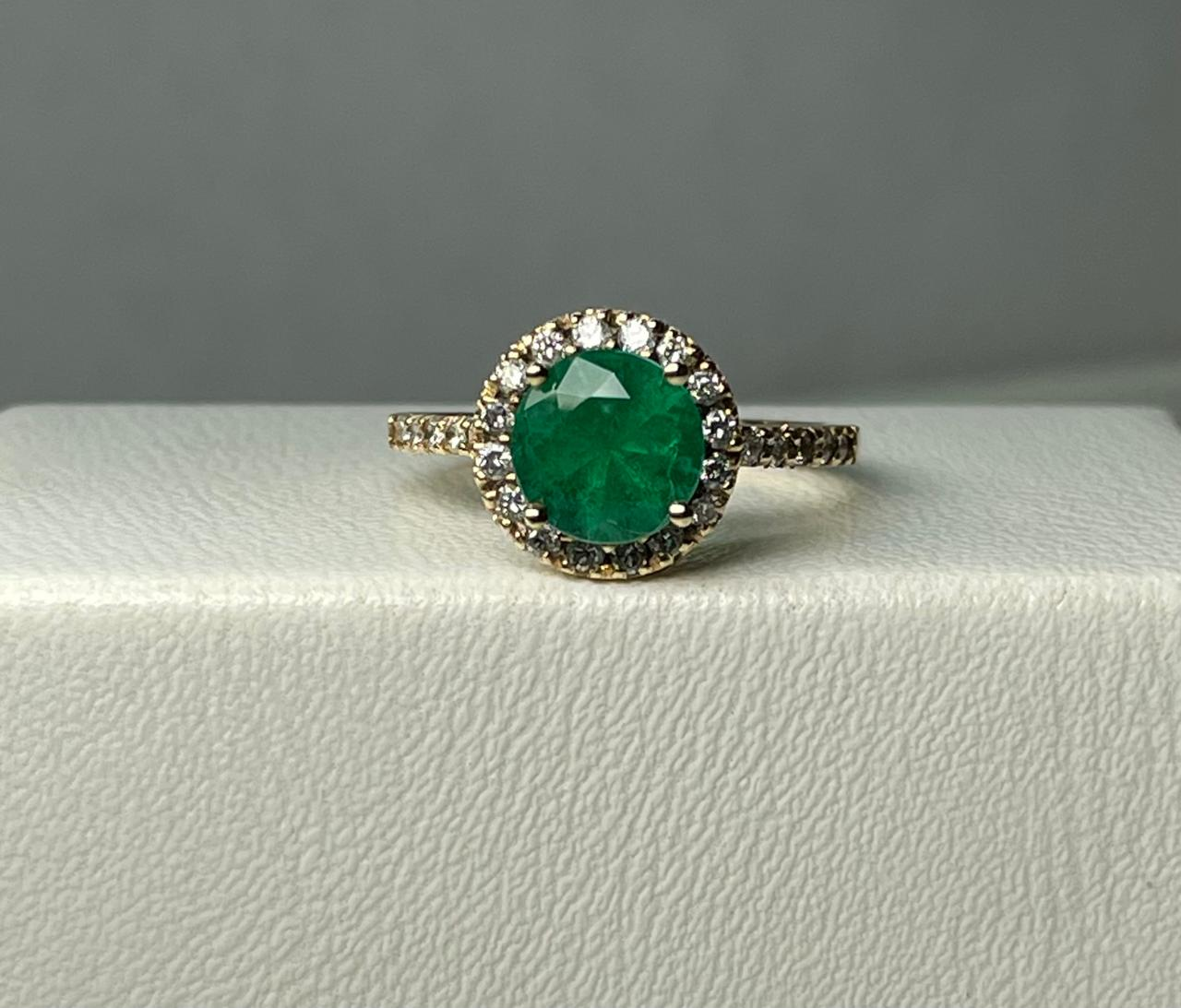 ANILLO ORO 18 KTE REDONDO MARQUESA CON DIAMANTES