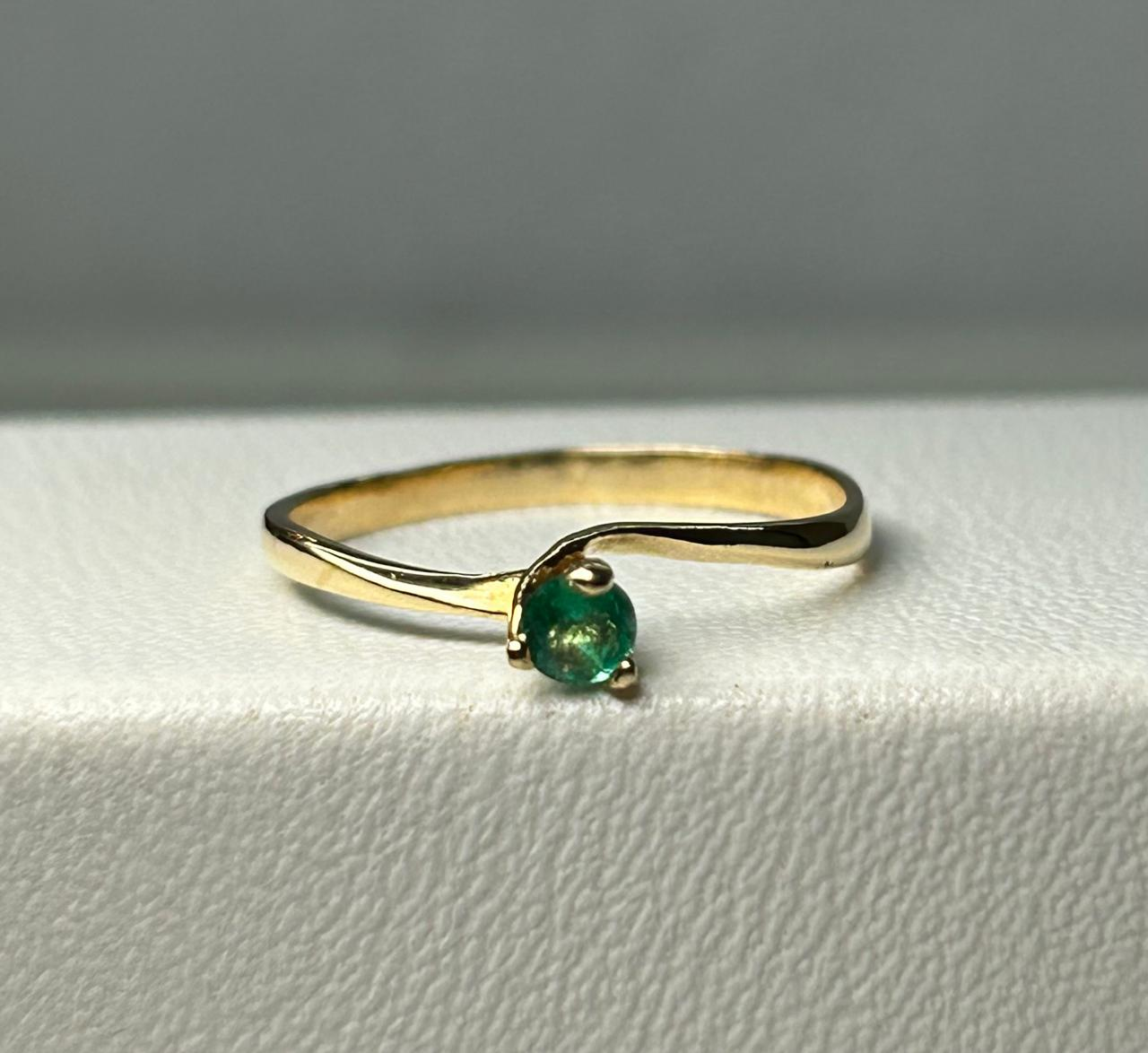 ANILLO ORO 18 KTE REDONDO UÑAS